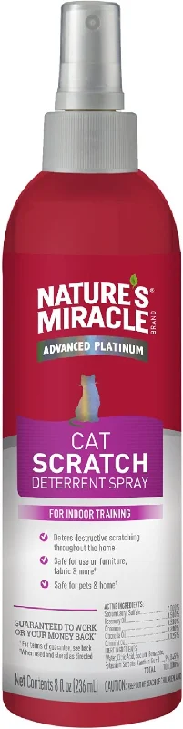 Advanced Platinum Cat Scratch Deterrent Spray - Nature's Miracle