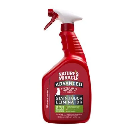 Advanced Stain and Odor Eliminator for Cats - Nature's Miracle