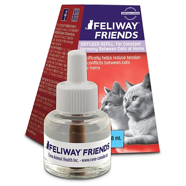 FELIWAY Friends Calming 30 Day Diffuser Refill for Cats-48ml