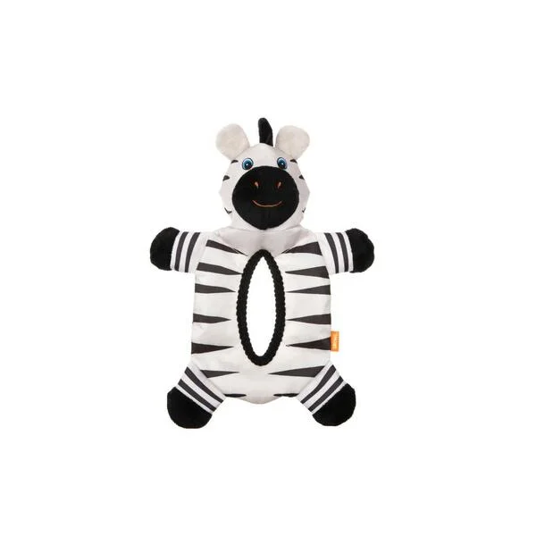 Zebra Black and White 15" - Dog Toys - Bruizers