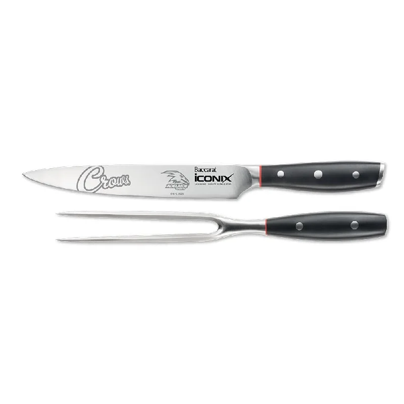 Baccarat iconiX Carving Knife Set Adelaide Crows