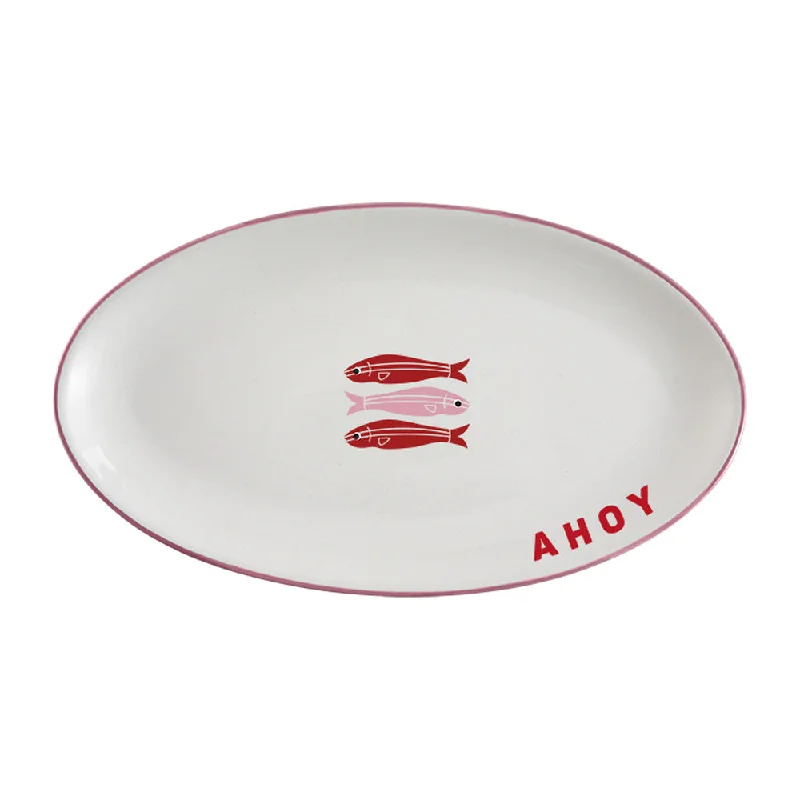 Ambrosia Azure Sardine Platter 31cm