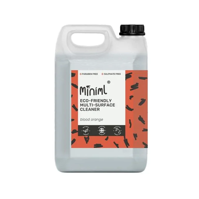 Miniml Multi-Surface Cleaner - Blood Orange   5L