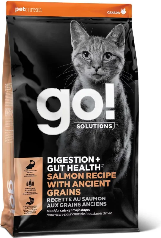 Go! Solutions Digestion + Gut Health Salmon Recipe With Ancient Grains For Cats