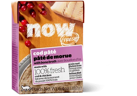 Now! Fresh Grain Free Cod Pâté for Cats