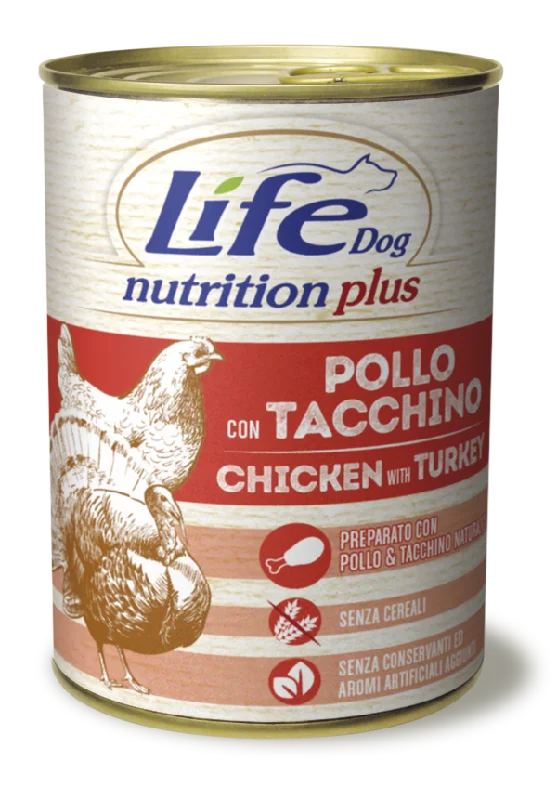 LifeDog plus chicken and turkey , 400 gr