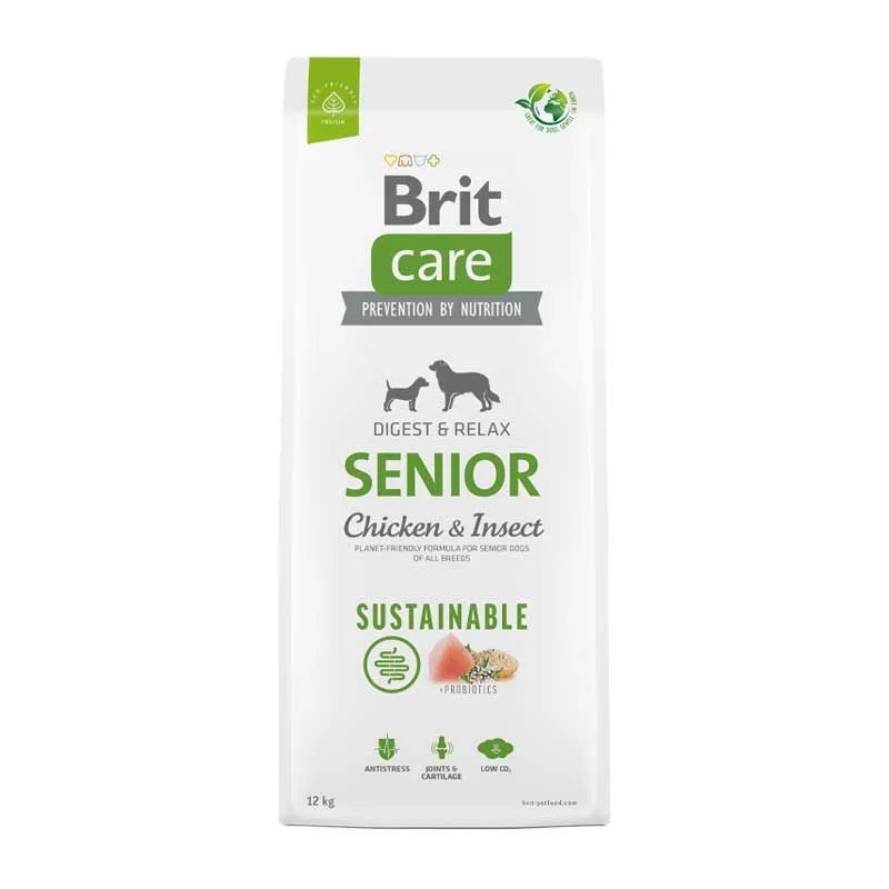 BRIT CARE DOG CHICKEN & INSECT SENIOR