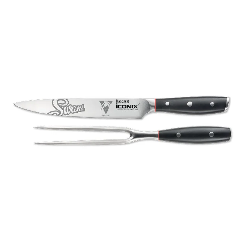 Personalisation For Baccarat iconiX Carving Knife Set Sydney Swans