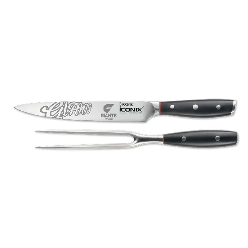 Personalisation For Baccarat iconiX Carving Knife Set Greater Western Sydney Giants