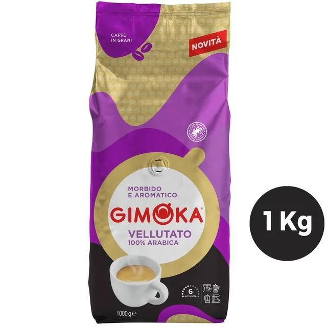 Gimoka Vellutato 100% Arabica Roast Beans   1kg