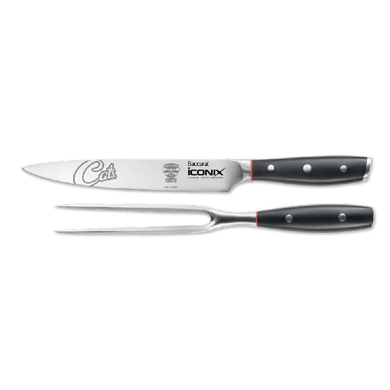 Baccarat iconiX Carving Knife Set Geelong Cats