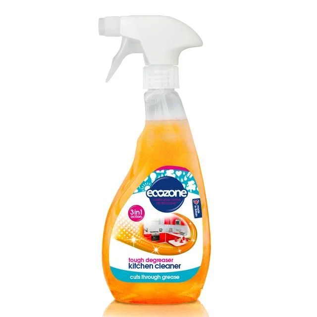 Ecozone 3 in 1 Kitchen Cleaner & Degreaser Spray   500ml