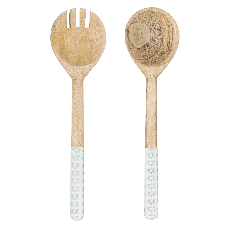 Ladelle Chelsea Mango Wood Salad Servers