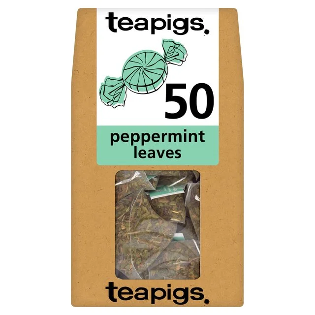 Teapigs Peppermint Leaves Tea Bags   50 per pack