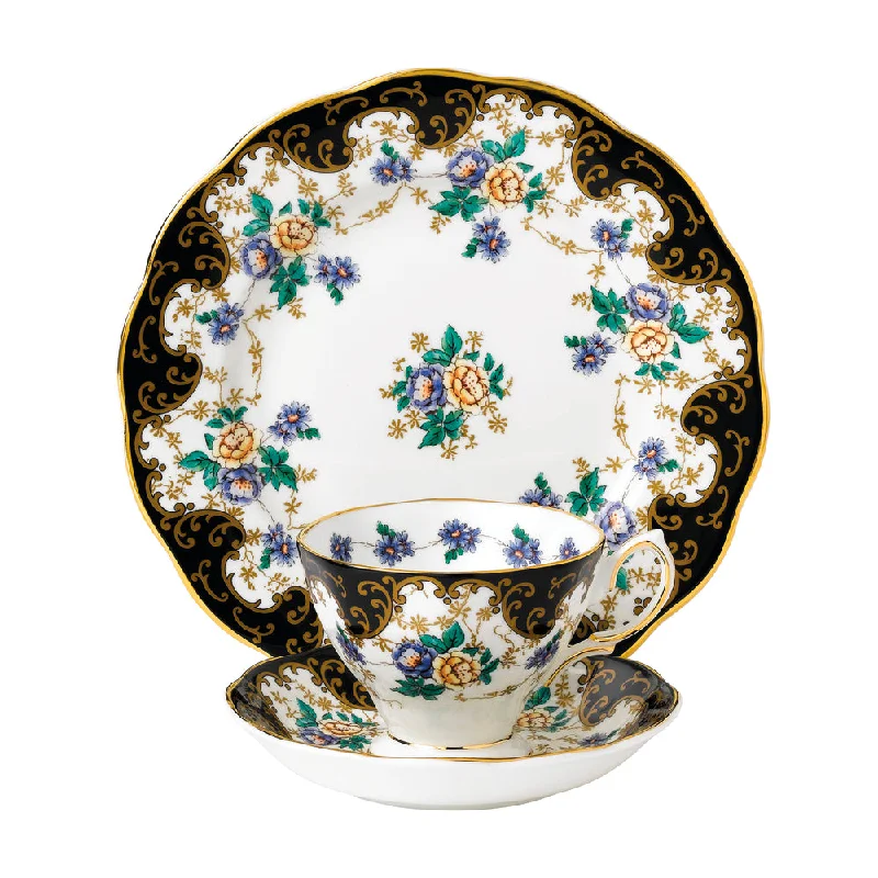 Royal Albert 100 Years Teaware Teacup Saucer & Plate 1910