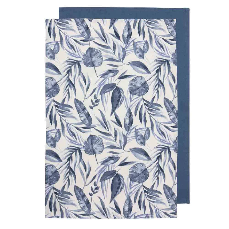 Ladelle Blue Lagoon Set of 2 Kitchen Towels