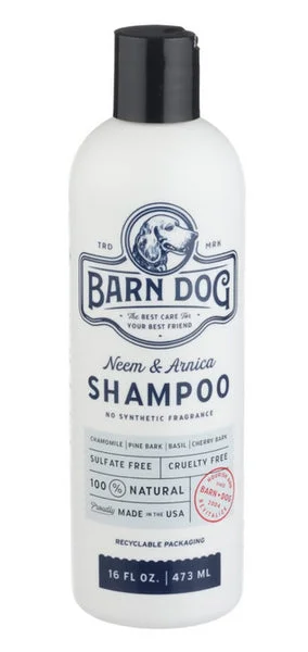 Pet comb: used to comb pet hair,Barn Dog Neem & Arnica Shampoo, 16 fl oz