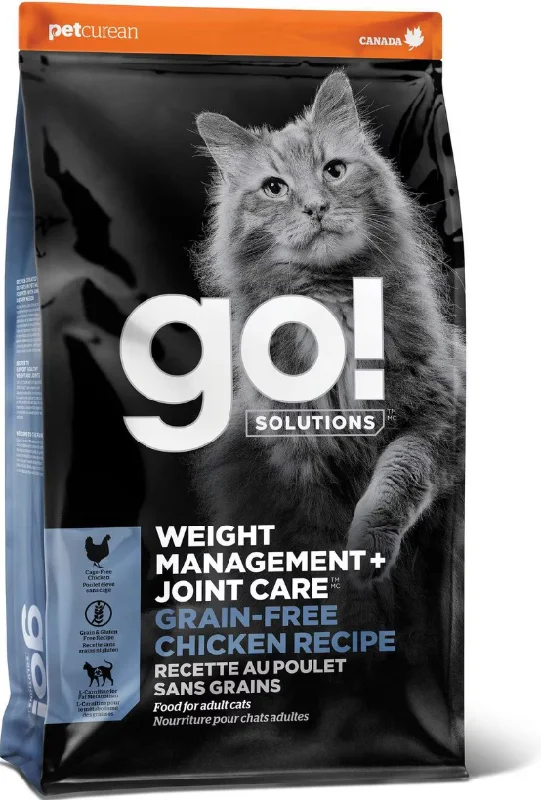 Go! Solutions Weight Management + Joint Care Grain Free Chicken Recipe For Cats