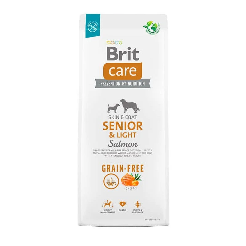 BRIT CARE DOG GRAIN FREE SENIOR & LIGHT SALMON