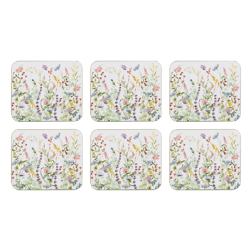 Ashdene Wildflowers Set of 6 Coasters