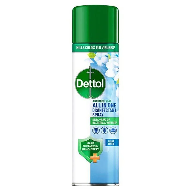 Dettol All-in-One Antibacterial   Spray Crisp Linen   300ml