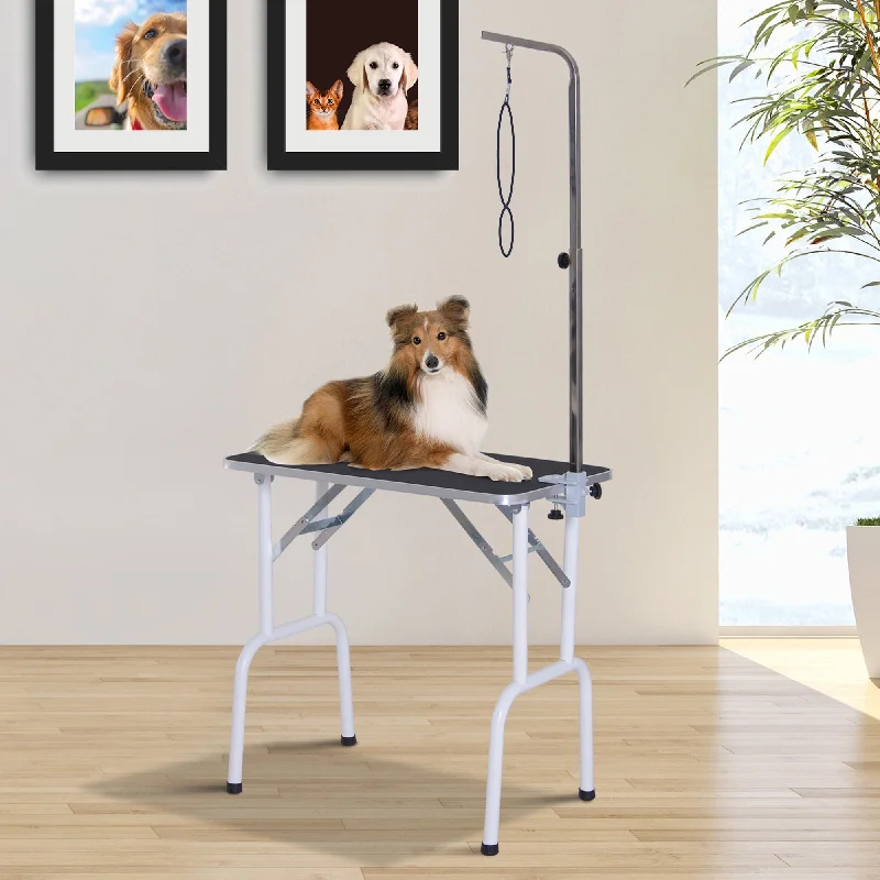 6. **Cat nest winter warmth**Pet accessoriesPawHut Folding Pet Grooming Table for Small Dogs with Adjustable Grooming Arm Max Load 30 KG