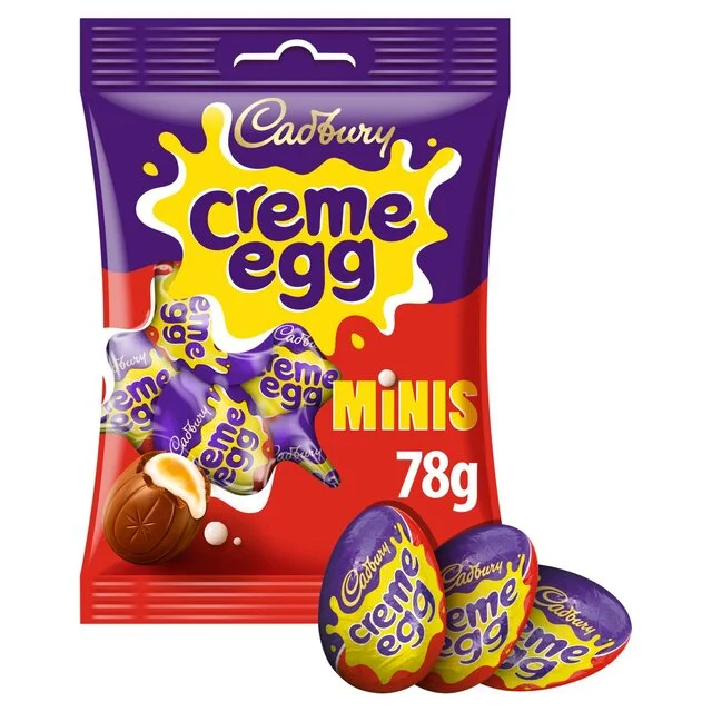 Cadbury Creme Eggs Mini Chocolate Bag   78g