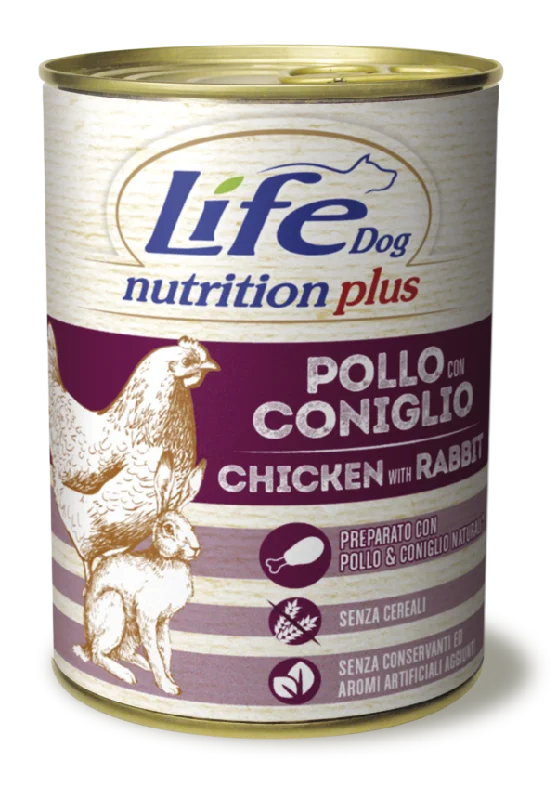 LifeDog plus rabbit and chicken , 400 gr