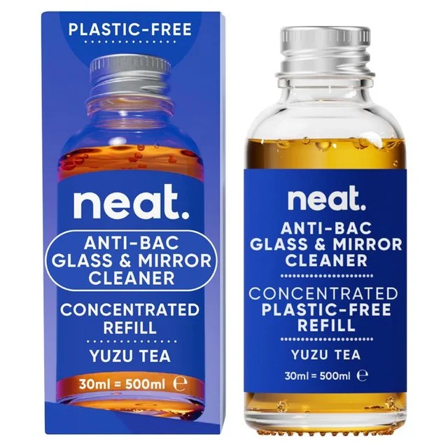 Neat Anti-Bac Glass Cleaner Refill Concentrate Yuzu Tea   30ml