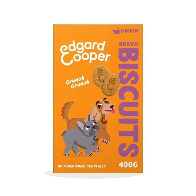 - Dog food recommendations for multi-dog households					Edgard & Cooper Fresh Dog Treats Biscuits Chicken   400g