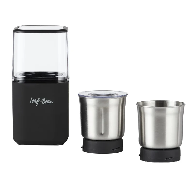 Leaf & Bean 2-in-1 Coffee & Spice Grinder