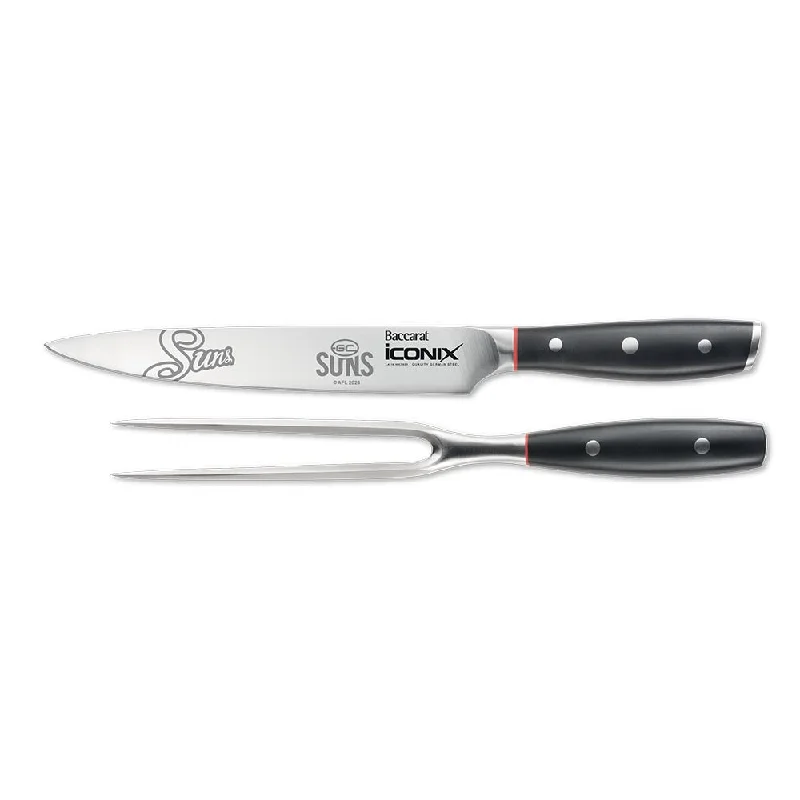 Personalisation For Baccarat iconiX Carving Knife Set Gold Coast Suns