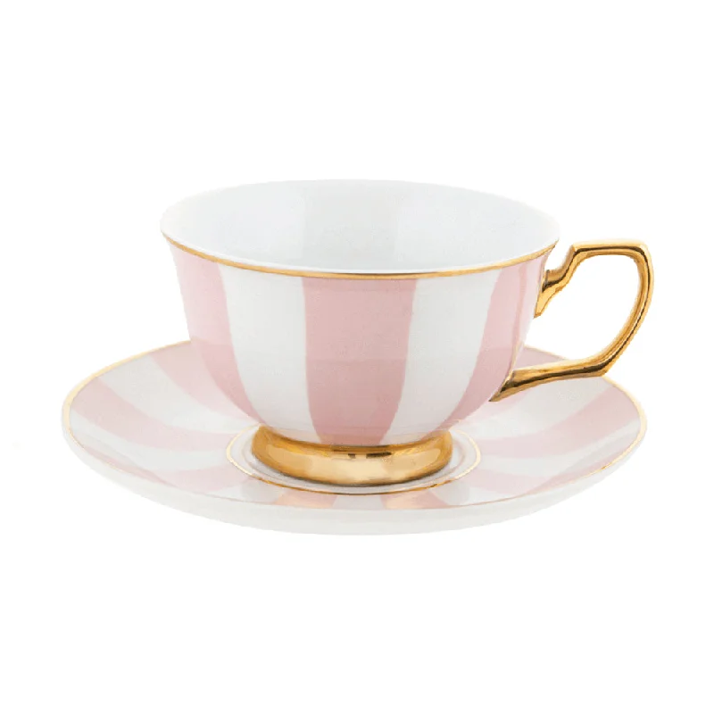 Cristina Re Blush Stripes Teacup