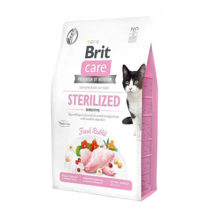 BRIT CARE CAT GF STERILIZED SENSITIVE