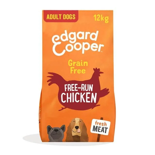 					Edgard & Cooper Adult Grain Free Dry Dog Food with Fresh Free-Run Chicken   12kg