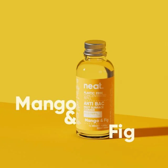 Neat Anti-Bac Multi Surface Refill Starter Pack Mango & Fig   500ml