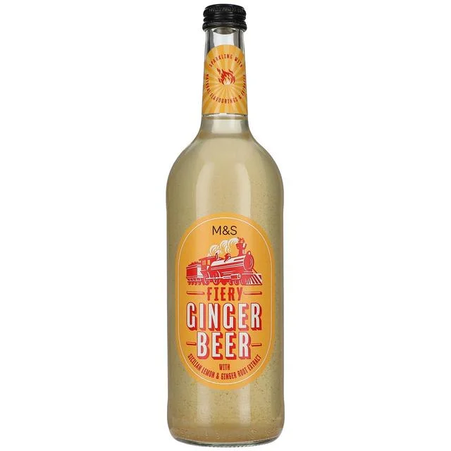 M&S Fiery Ginger Beer   750ml