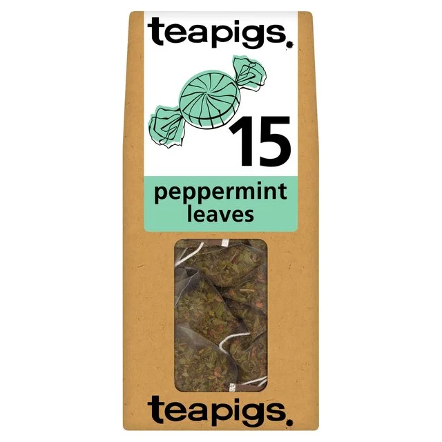 Teapigs Peppermint Leaves Tea Bags   15 per pack