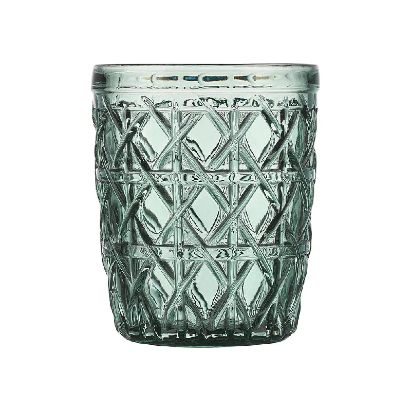 Ecology Rattan Set of 4 Tumblers Moss