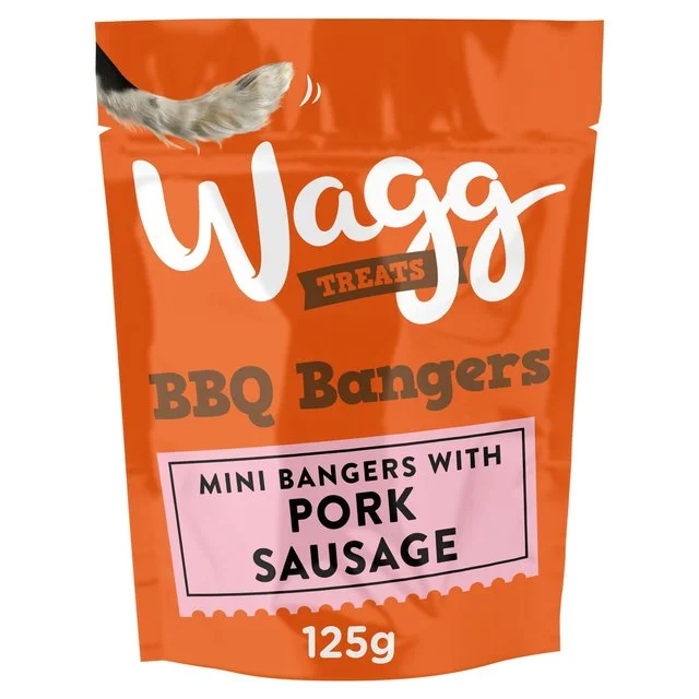 - Crave dog food review					Wagg BBQ Bangers Dog Treats   125g