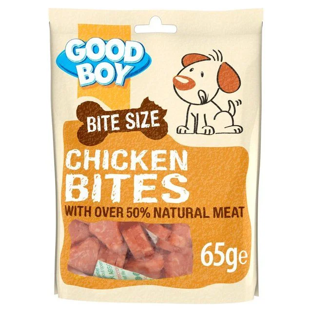 					Good Boy Dog Treats Chicken Bites   65g