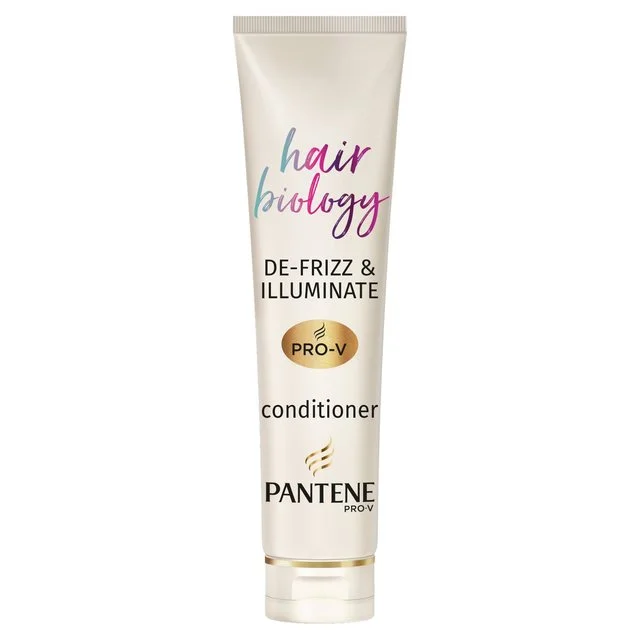 Pantene Hair Biology Defrizz & Illuminate Conditioner   160ml