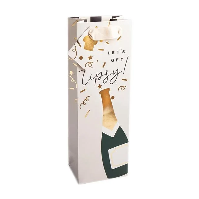 Let's Get Tipsy Bottle Gift Bag