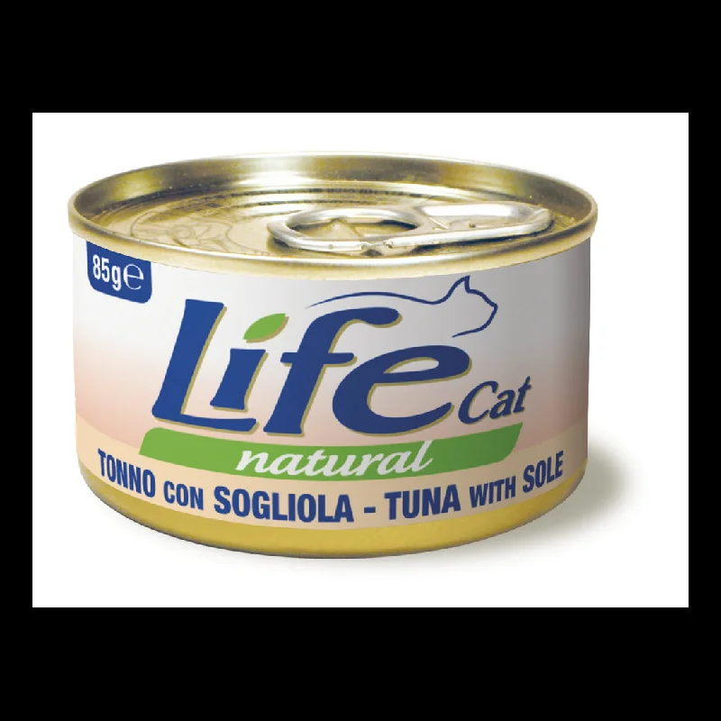 Lifecat tuna with sole, 85 gr