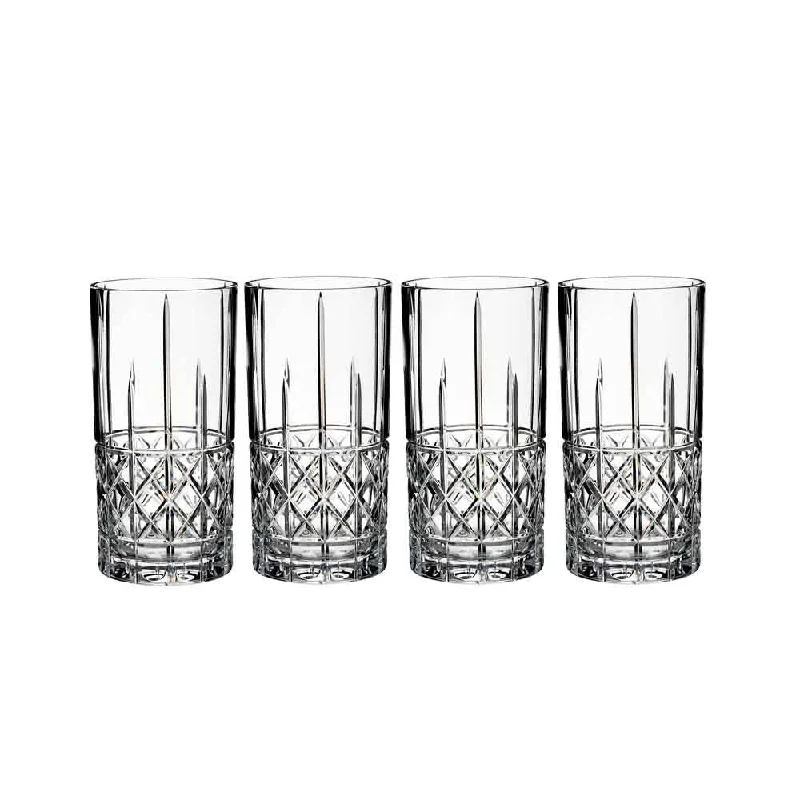 Marquis by Waterford Brady Set of 4 Hiball Tumblers