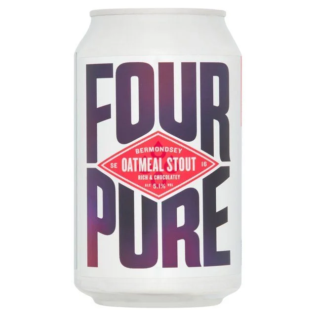 Fourpure Oatmeal Stout 5.1%   330ml