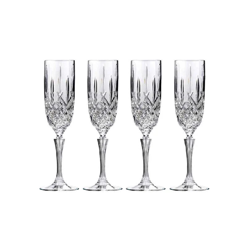 Marquis by Waterford Markham Set of 4 Flute Glasses