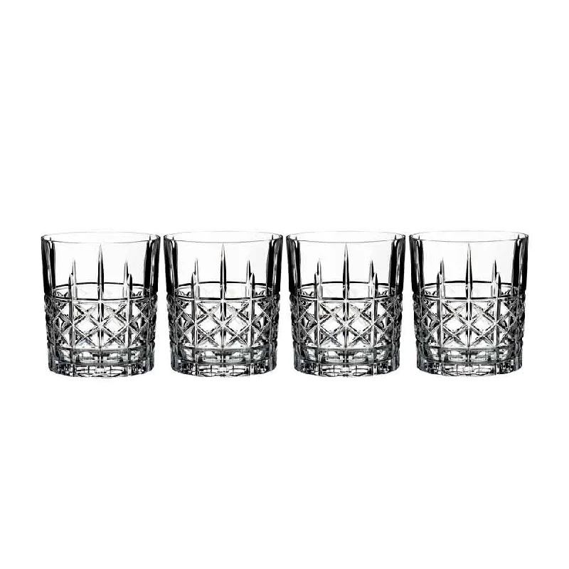 Marquis by Waterford Brady Set of 4 Double Old Fashioned Tumblers