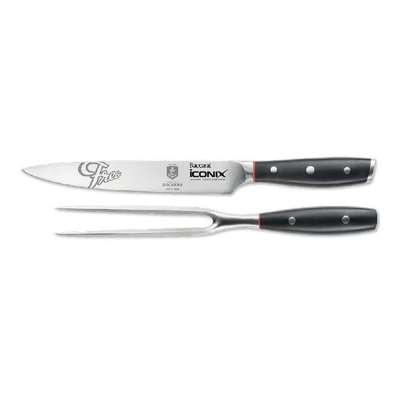 Personalisation For Baccarat iconiX Carving Knife Set Fremantle Dockers