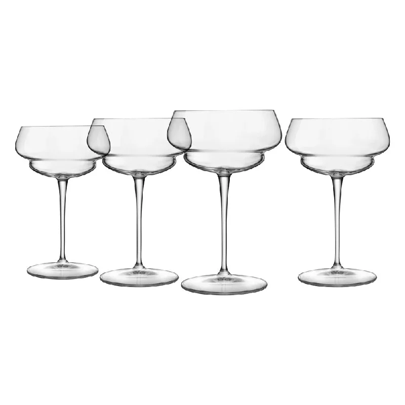 Luigi Bormioli Backdoor 20's Set of 4 Glasses Great Gatsby 300ml